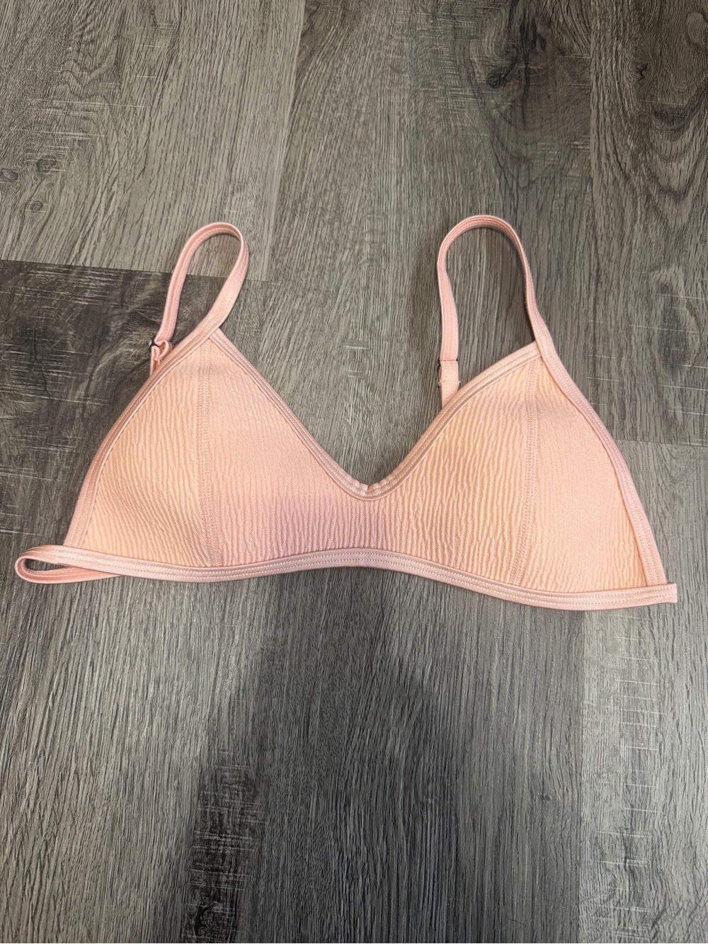 triangl swimwear Peach Triangle Bralette